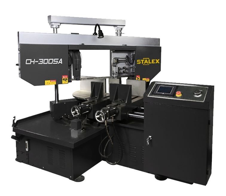 Автоматический ленточнопильный колонный станок Stalex CH-300 SA