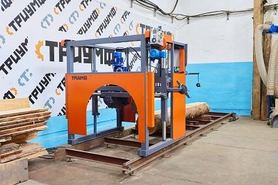 Поворотная угловая дисковая пилорама Триумф 1П-550