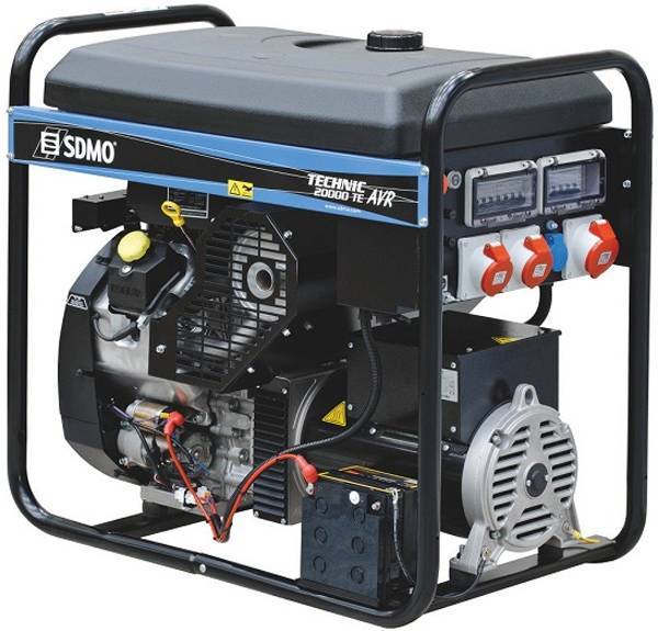 Бензиновый генератор SDMO TECHNIC 20000 TE AVR C