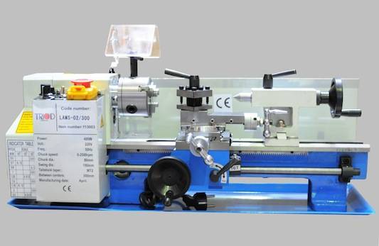 Настольный токарный станок по металлу TRIOD LAMS-02/300 113003
