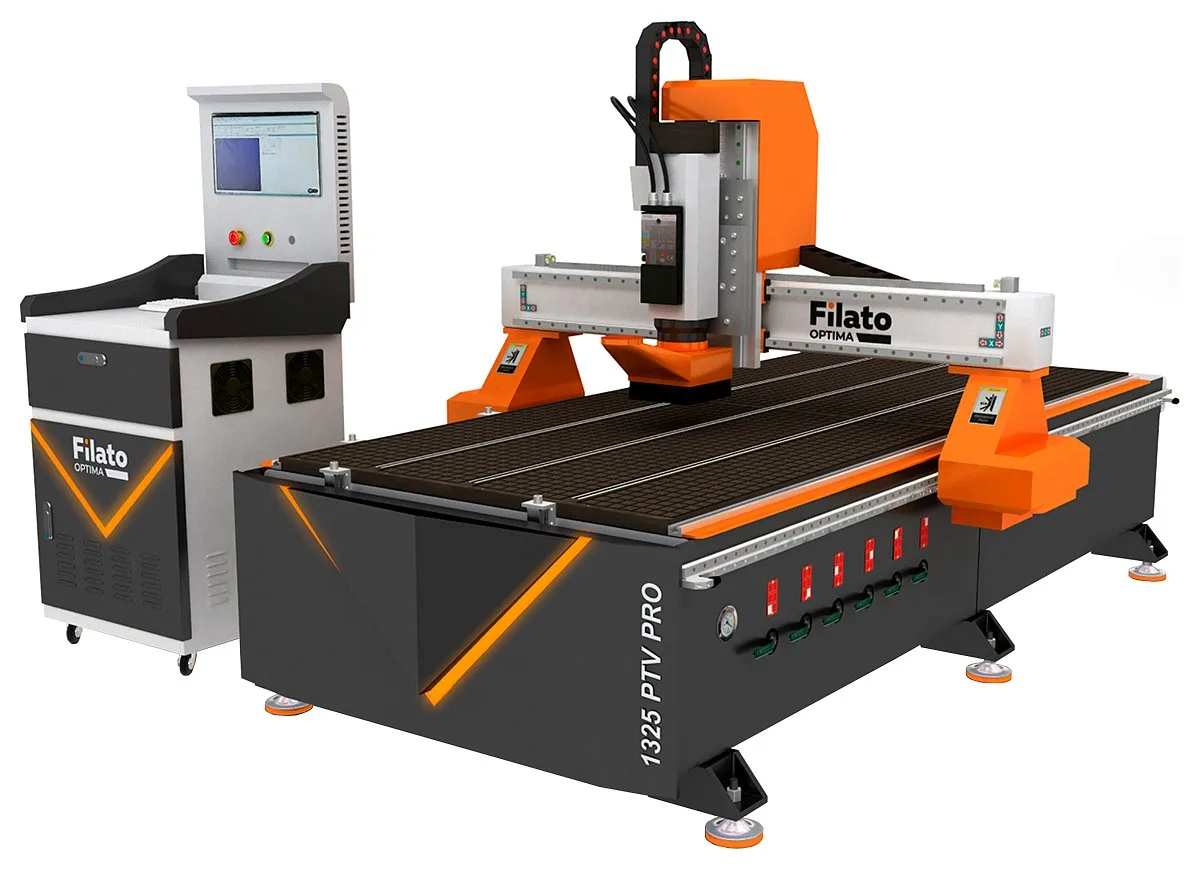 Фрезерно-гравировальный станок с ЧПУ Filato OPTIMA 1325 PTV-PRO Фрезерно-гравировальный станок с ЧПУ Filato OPTIMA 1325 PTV-PRO