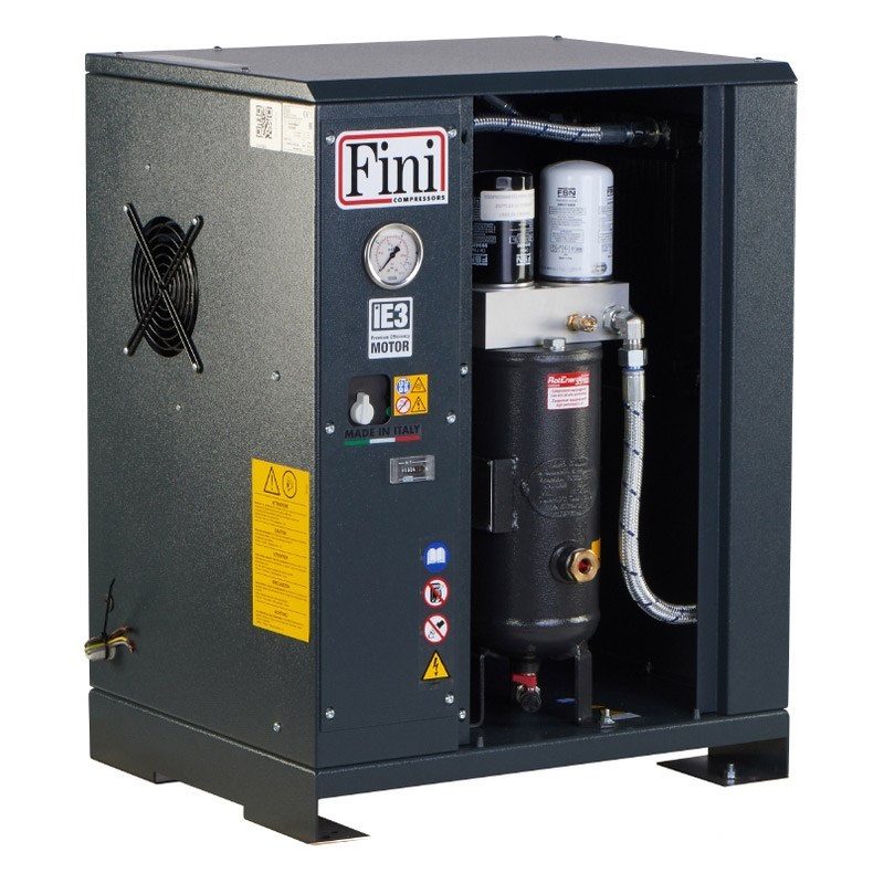 Винтовой компрессор на ресивере с осушителем FINI MICRO SE 2.2-10-200 ES Винтовой компрессор на ресивере с осушителем FINI MICRO SE 2.2-10-200 ES