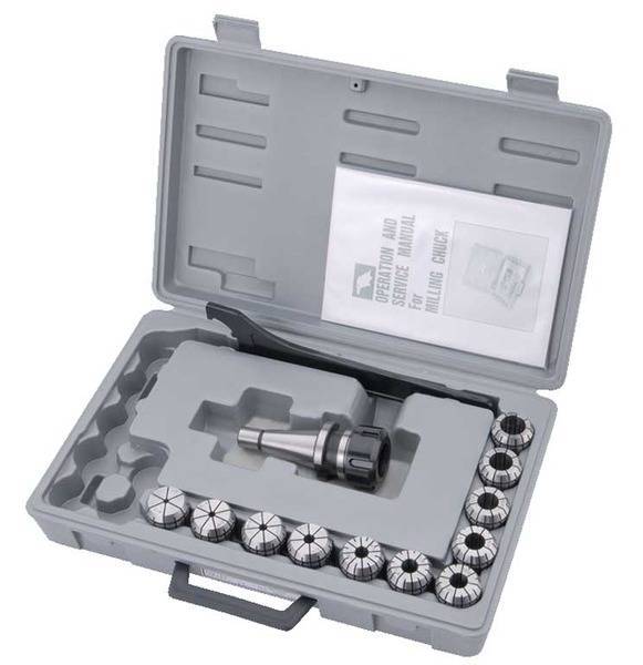 Цанговый патрон Jet ISO40/ER32 с набором из 12 цанг 3-20 мм 59500027