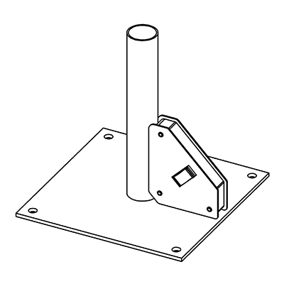 Угольник магнитный для сварки отключаемый MAG606 Smart&Solid