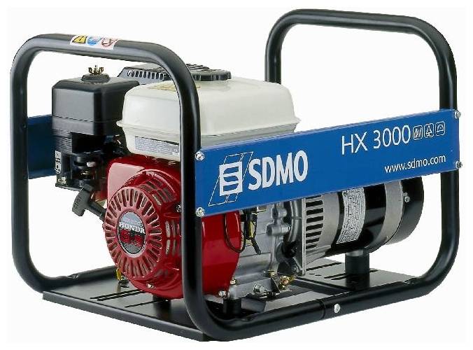 Бензиновый генератор SDMO HX 3000-S