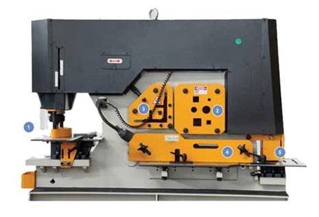 Комбинированные пресс-ножницы Sahinler HKM 65