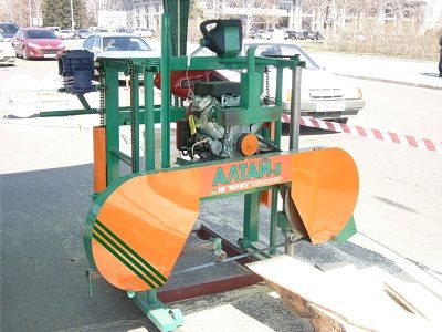 Пилорама ленточная бензиновая Алтай-3 900 20 кВт (Lifan)