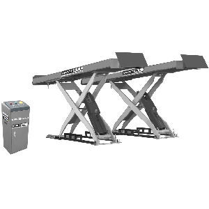 Подъемник ножничный KraftWell г/п 5500 кг. заглубляемый, платформы гладкие Подъемник ножничный KraftWell г/п 5500 кг. заглубляемый, платформы гладкие