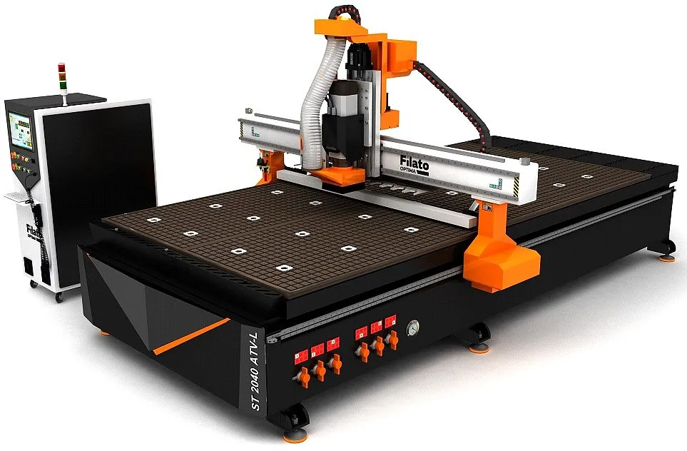 Фрезерно-гравировальный станок с ЧПУ Filato ST 2040 ATV-L Фрезерно-гравировальный станок с ЧПУ Filato ST 2040 ATV-L