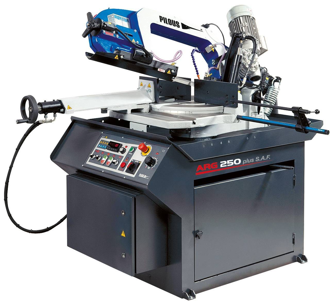 Ленточнопильный станок полуавтоматический Pilous ARG 250 Plus S.A.F. Ленточнопильный станок полуавтоматический Pilous ARG 250 Plus S.A.F.