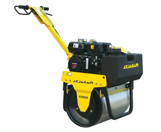 Ручной виброкаток одновальцовый Masalta MSR58 бензиновый в Екатеринбурге Ручной виброкаток одновальцовый Masalta MSR58 бензиновый