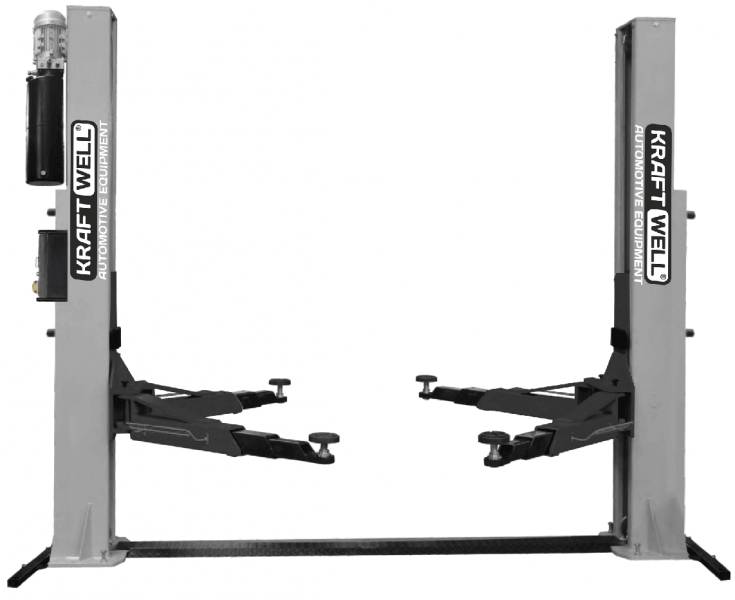 Подъемник двухстоечный KraftWell электрогидравлический KRW5EA