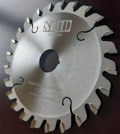 Подрезная пила WoodTec SMD Ø120 x 20 x 3,1-4,3 Z=24 KON Подрезная пила WoodTec SMD Ø120 x 20 x 3,1-4,3 Z=24 KON