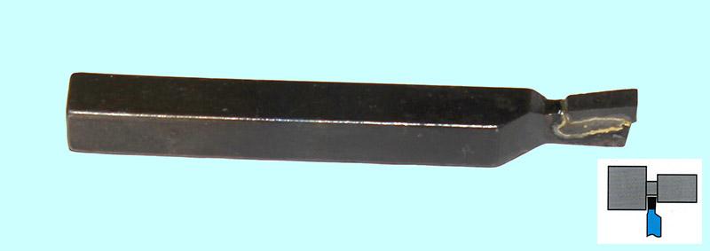 Резец Отрезной 6х6х80 Т5К10 левый DIN 4981 Резец Отрезной 6х6х80 Т5К10 левый DIN 4981