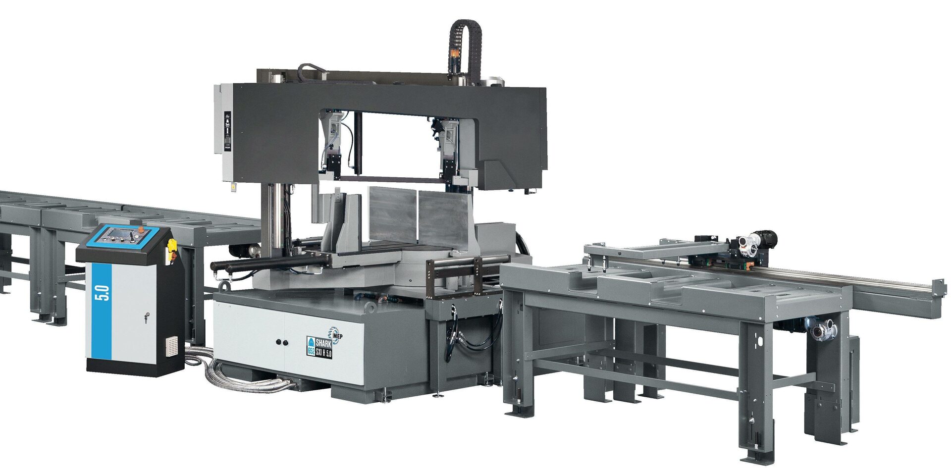 Ленточнопильный станок полуавтоматический Mep SHARK 652 SXI H 5.0 Ленточнопильный станок полуавтоматический Mep SHARK 652 SXI H 5.0
