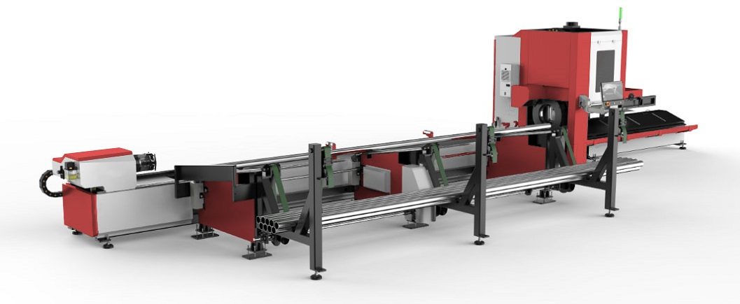 Оптоволоконный лазер-труборез MetMachine LCMP-6024 3000W с доп.опциями Оптоволоконный лазер-труборез MetMachine LCMP-6024 3000W с доп.опциями