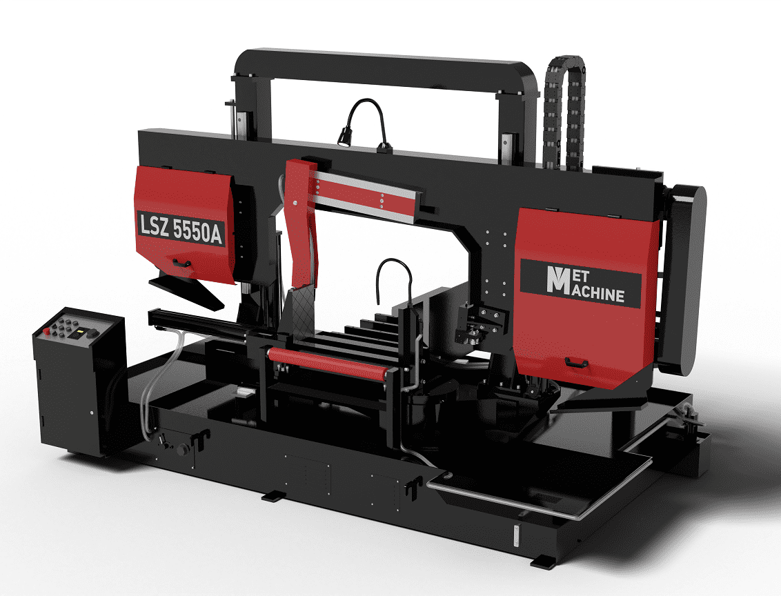 Полуавтоматический ленточнопильный станок MetMachine LSZ5550 Полуавтоматический ленточнопильный станок MetMachine LSZ5550