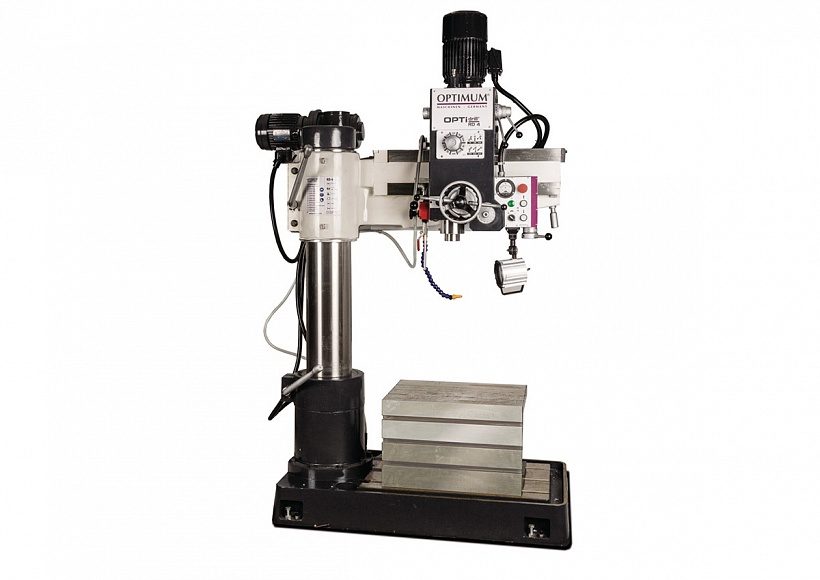 Радиально -сверлильный станок Optimum 3049040 OPTIdrill RD4 (380 В) с коробчатым столом Радиально -сверлильный станок Optimum 3049040 OPTIdrill RD4 (380 В) с коробчатым столом