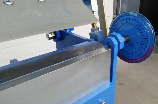 Сегментный листогиб Decker SG-1250 с 2 сегментными балками