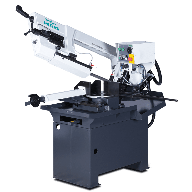Гравитационный консольный ленточнопильный станок Pegas-Gonda 260×280 GH-LR Гравитационный консольный ленточнопильный станок Pegas-Gonda 260×280 GH-LR