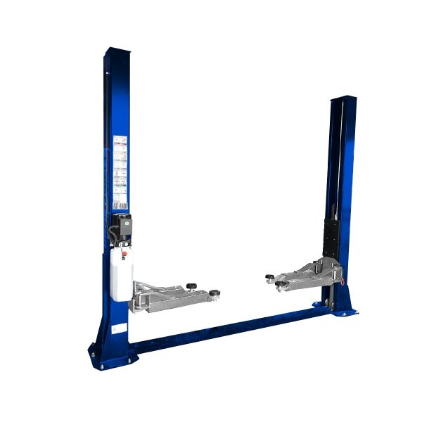 Подъемник двухстоечный KraftWell электрогидравлический KRW4ML_blue