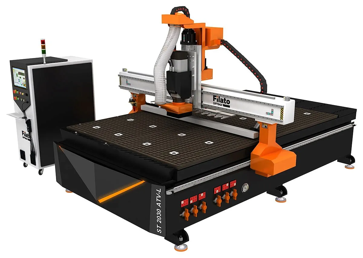 Фрезерно-гравировальный станок с ЧПУ Filato ST 2030 ATV-L Фрезерно-гравировальный станок с ЧПУ Filato ST 2030 ATV-L