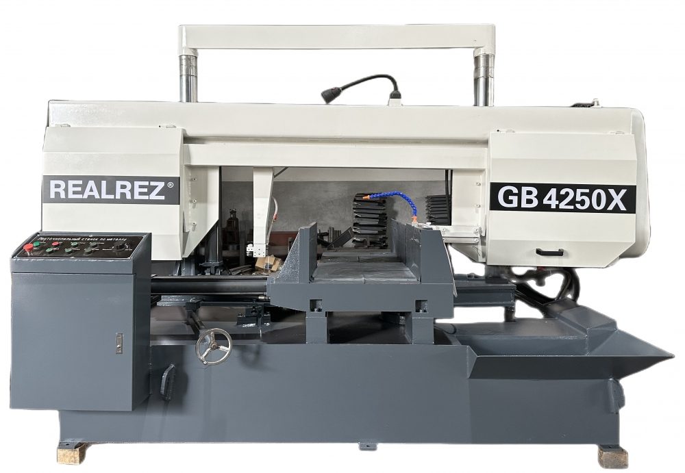 Станок ленточнопильный полуавтоматический REALREZ GB4250X