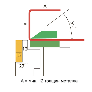 Листогиб электромеханический Jouanel PTL3050-10