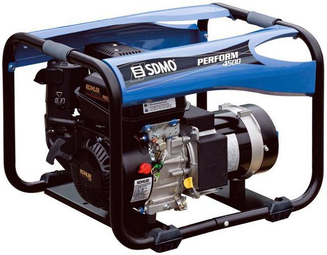 Бензиновый генератор SDMO PERFORM 4500 Бензиновый генератор SDMO PERFORM 4500