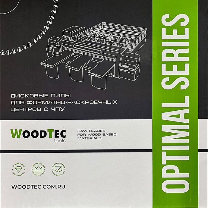 Пила основная Ø350 х 30 х 4,4 / 3,2 Z = 72 WoodTec Пила основная Ø350 х 30 х 4,4 / 3,2 Z = 72 WoodTec