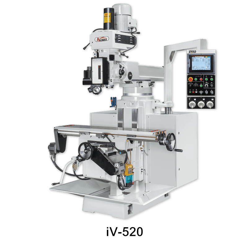 Вертикально-фрезерный станок с поворотной головкой AVEMAX iV-520