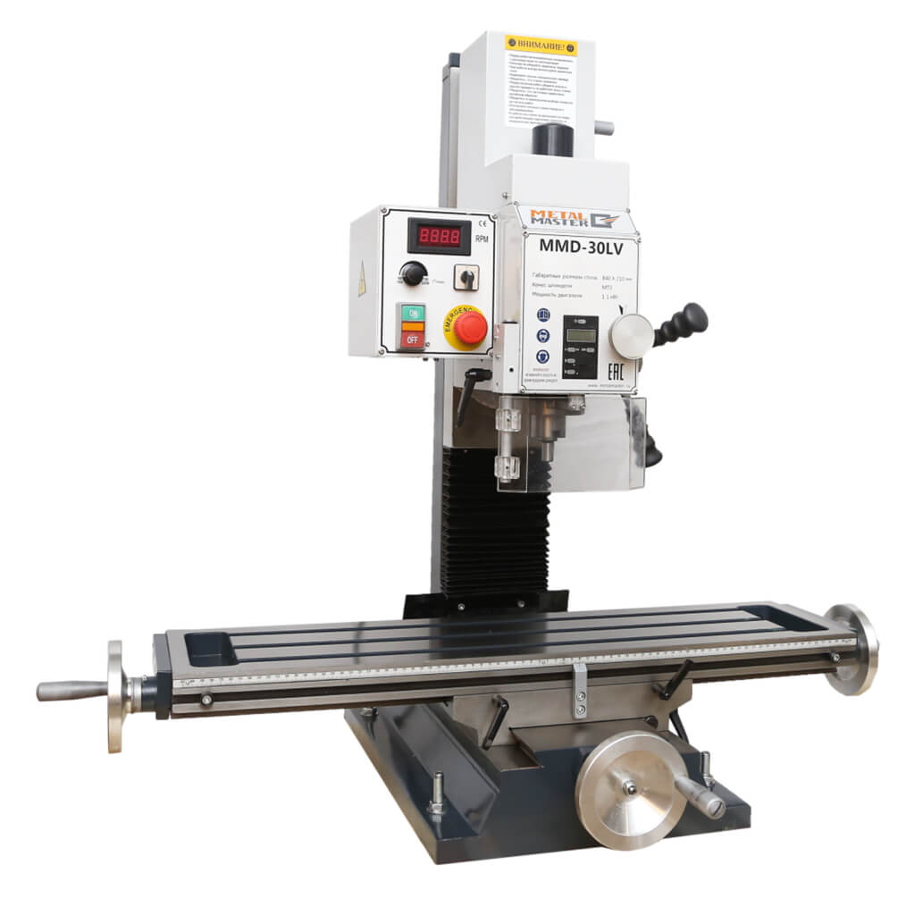 Сверлильно-фрезерный станок METAL MASTER MMD - 30LV MG Сверлильно-фрезерный станок METAL MASTER MMD - 30LV MG