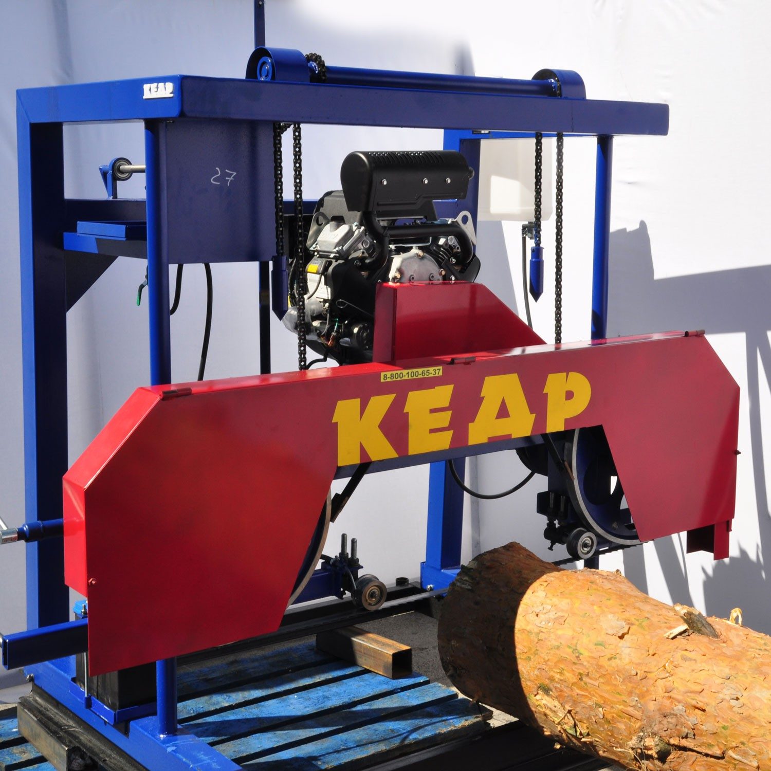 Ленточная пилорама Кедр-90Б 27 л/с эл. стартер (Lifan) Ленточная пилорама Кедр-90Б 27 л/с эл. стартер (Lifan)