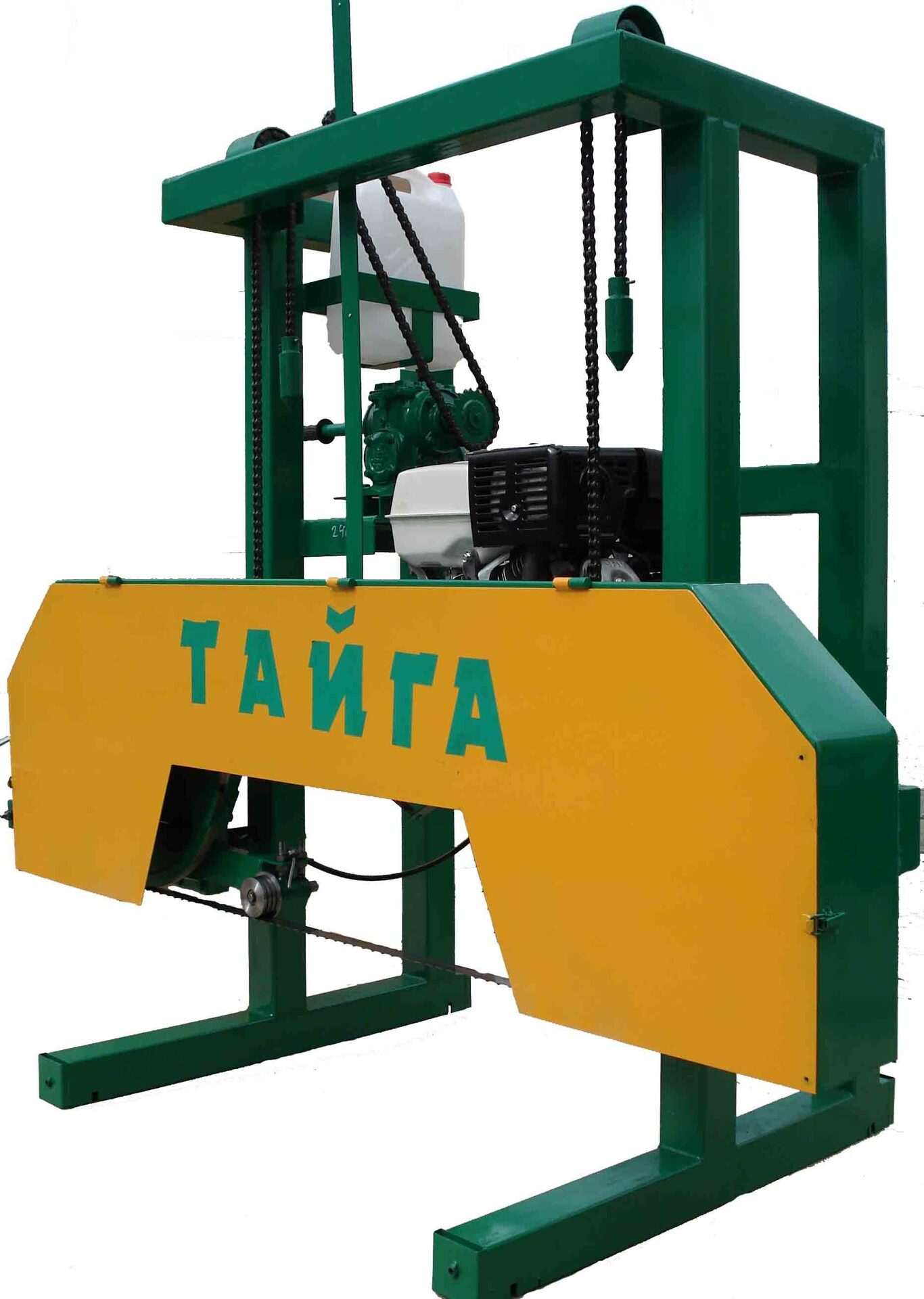 Пилорама ленточнопильная Тайга Т-3 бензиновая (Honda) Пилорама ленточнопильная Тайга Т-3 бензиновая (Honda)