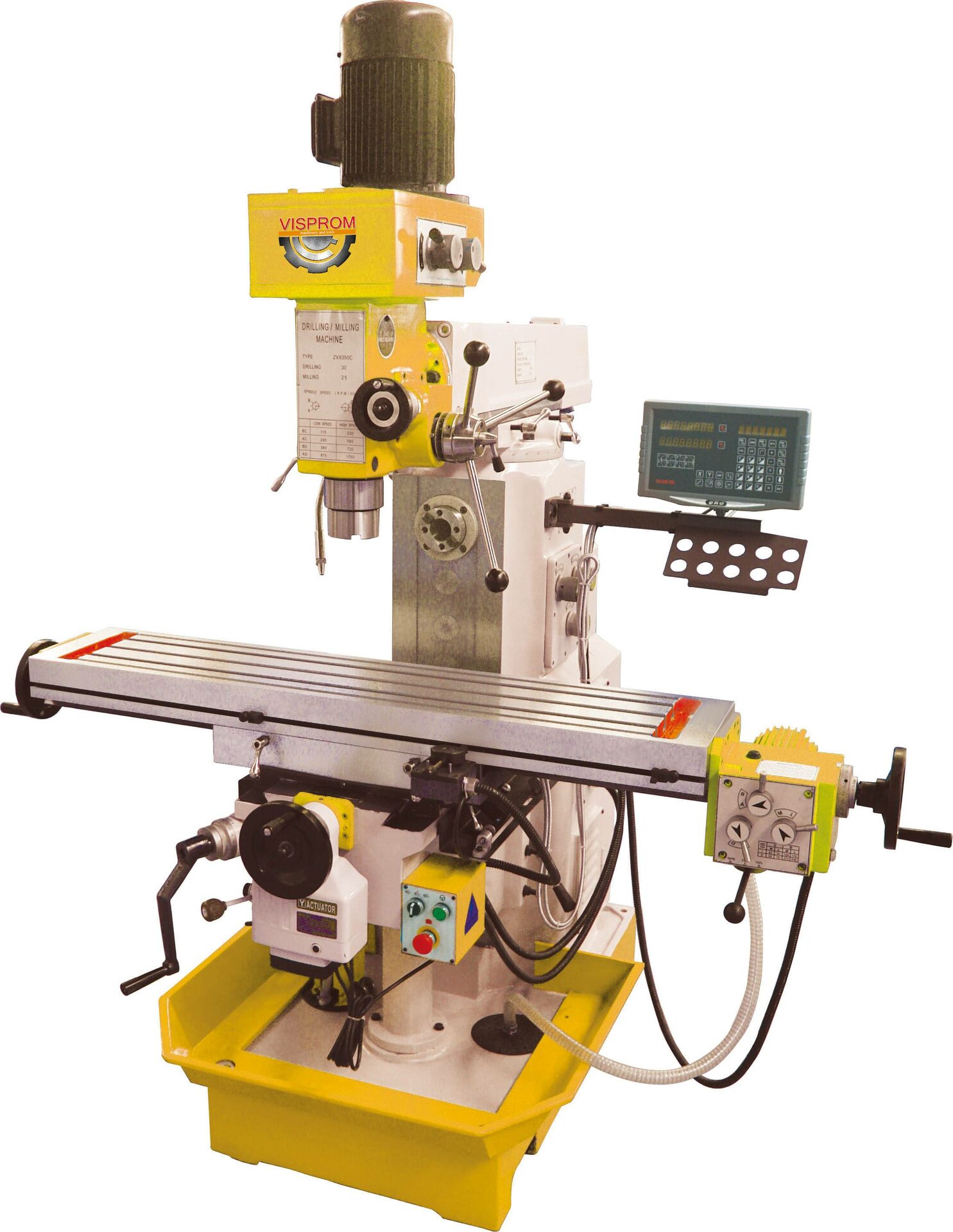 Универсальный фрезерный станок с цифровым измерением FHX-50PD Proma 38300400