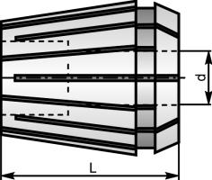 Цанга d10,0 ER32 L40мм DIN 6499