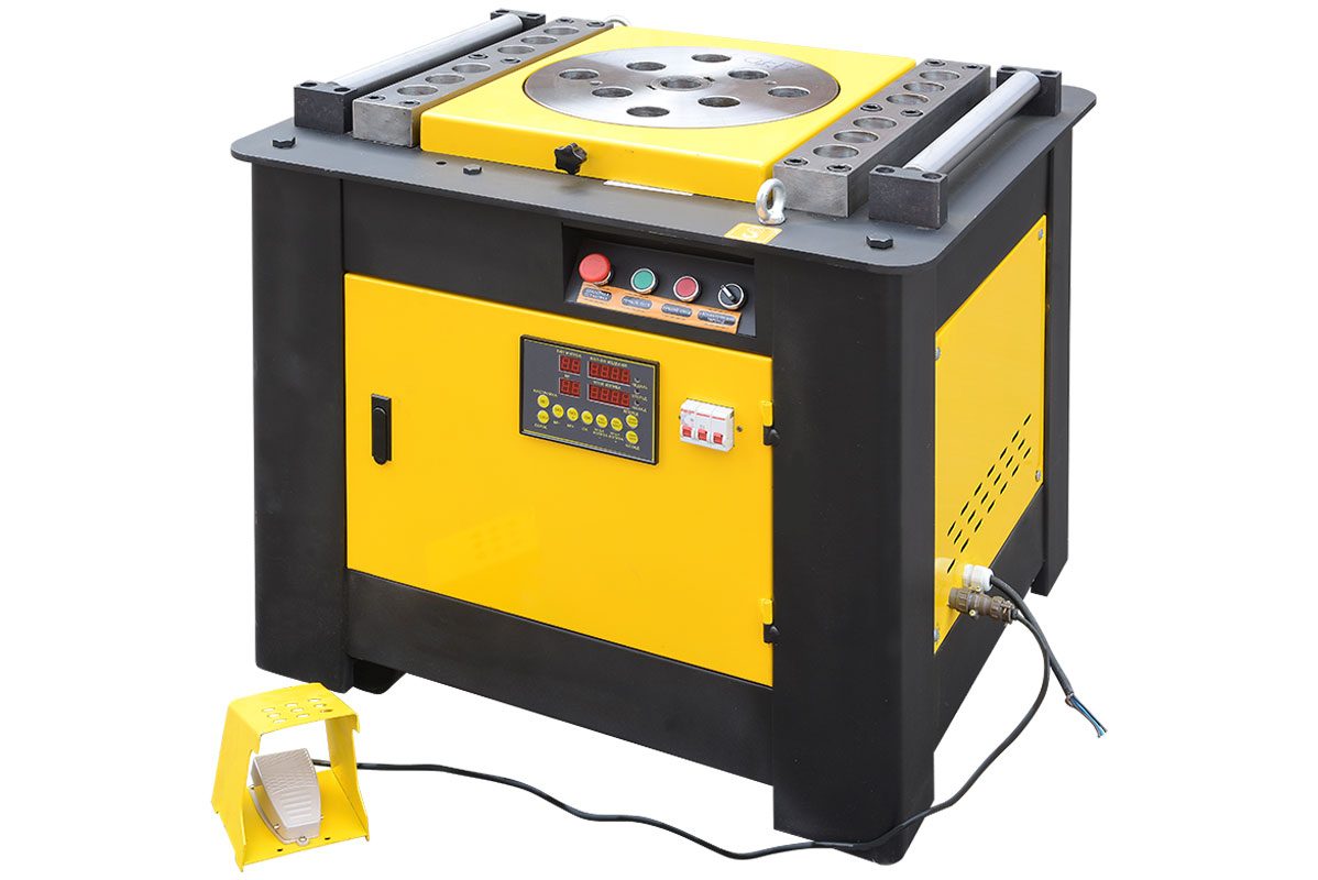 Станок для гибки арматуры с концевиком ТСС GW 52 С ЧПУ Станок для гибки арматуры с концевиком ТСС GW 52 С ЧПУ