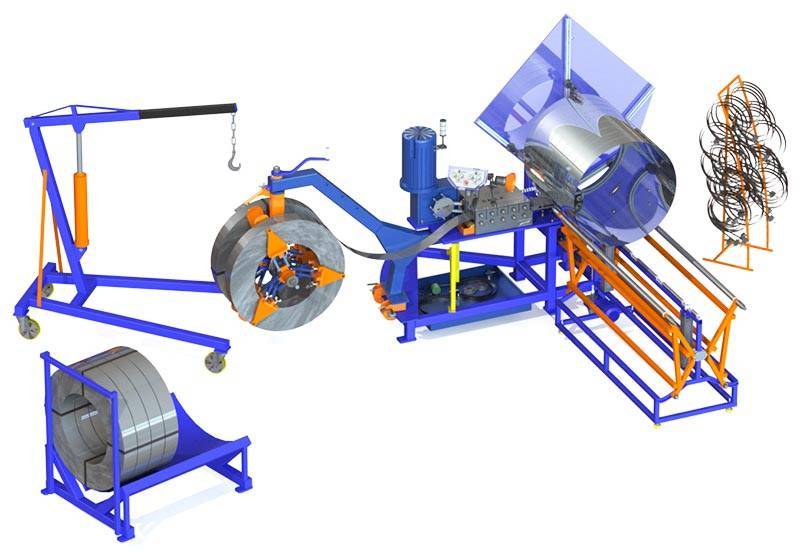 Спирально-навивной станок SNAK–Hard
