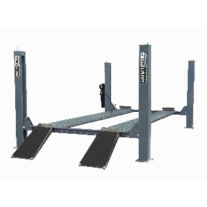 Подъемник четырехстоечный KraftWell г/п 5500 кг. платформы гладкие KRW5.5