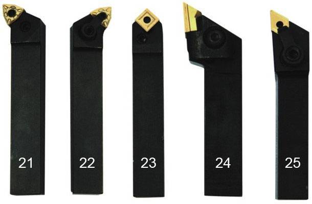 Набор резцов Optimum 16 мм 5 шт. со сменными пластинами 3441668