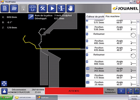 Листогиб гидравлический Jouanel PGL4050-15
