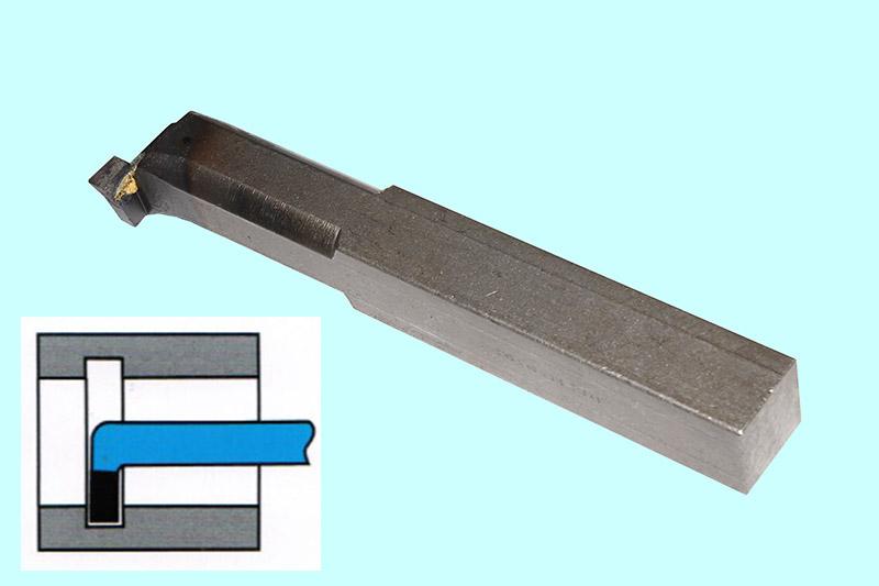 Резец Канавочный внутренний 32х32х300 ВК8 а= 8мм; m=12мм DIN 263