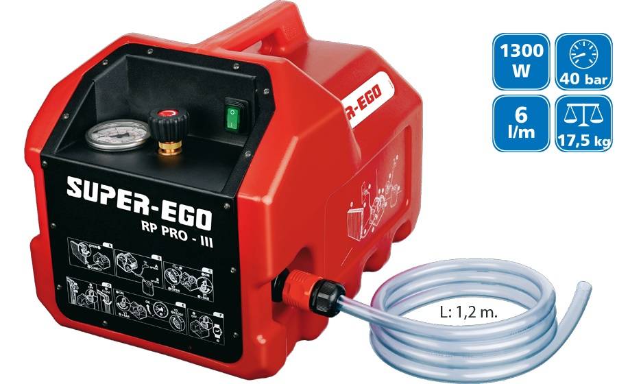 Опрессовщик электрический Super Ego RP PRO III в Екатеринбурге Опрессовщик электрический Super Ego RP PRO III