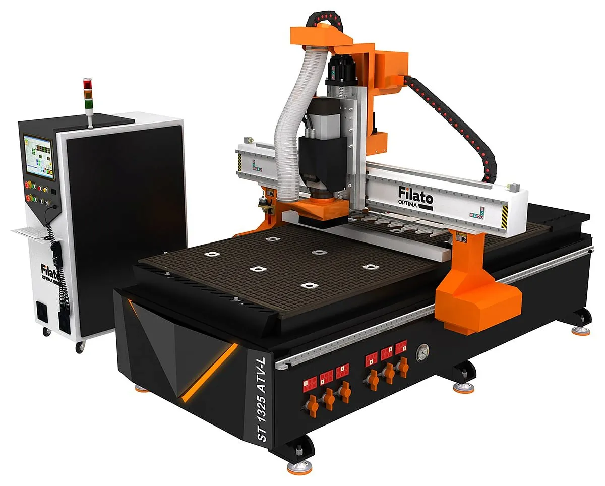 Фрезерно-гравировальный станок с ЧПУ Filato ST 1325 ATV-L Фрезерно-гравировальный станок с ЧПУ Filato ST 1325 ATV-L