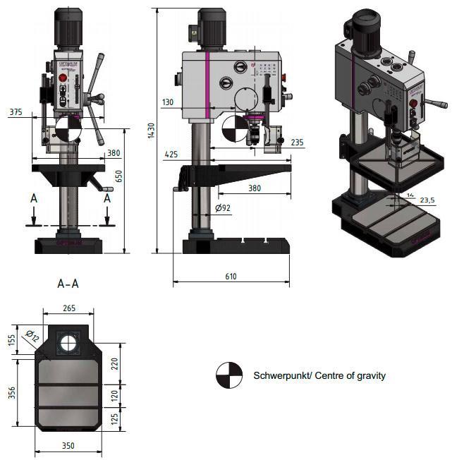 Сверлильный станок OPTIdrill DH 26GT