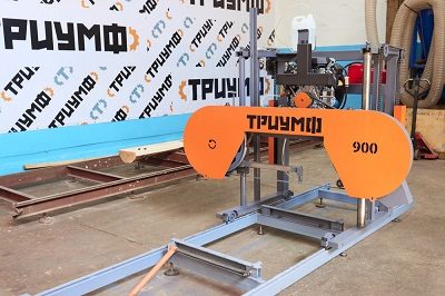 Ленточная бензиновая пилорама Триумф 900 15л.с (Lifan) Ленточная бензиновая пилорама Триумф 900 15л.с (Lifan)