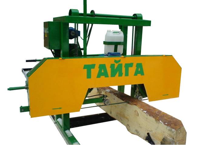 Пилорама ленточнопильная Тайга Т-1 бензиновая