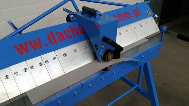 Сегментный листогиб Decker SG-1250 с 2 сегментными балками