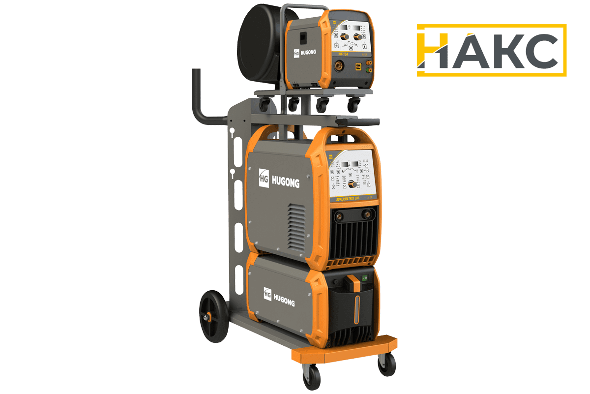 Сварочный полуавтомат HUGONG SUPERMATRIX 500 III (С БО И ТЕЛЕЖКОЙ) Сварочный полуавтомат HUGONG SUPERMATRIX 500 III (С БО И ТЕЛЕЖКОЙ)