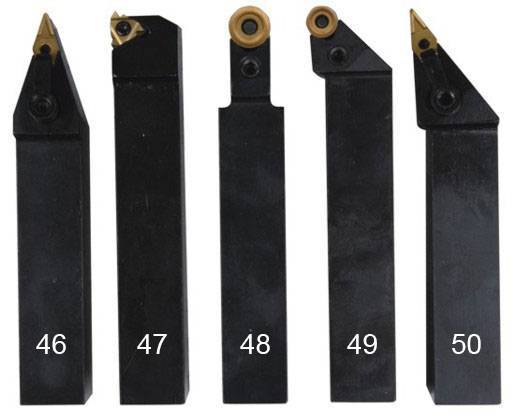 Набор токарных резцов Optimum 5 шт. 25 мм 3441623